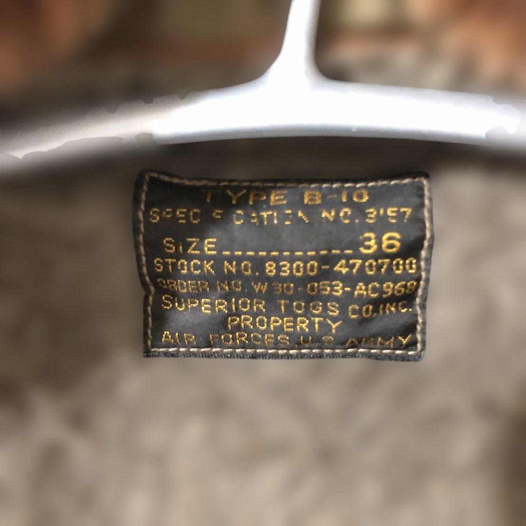 Buzz Rickson's B-10 赤リブ