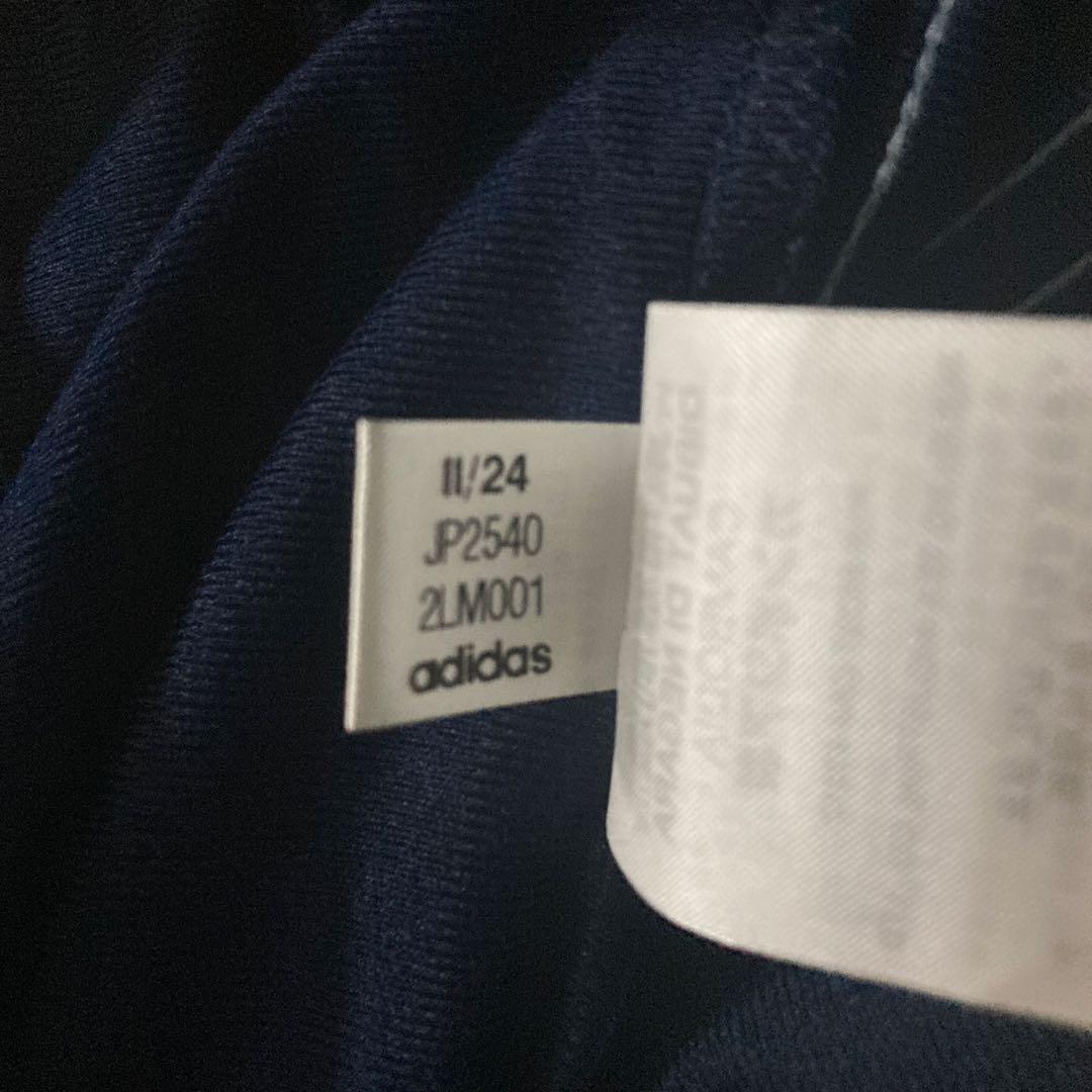新品未使用y2k常田大希adidasジャージトラックパンツネイビー×ブルー　L