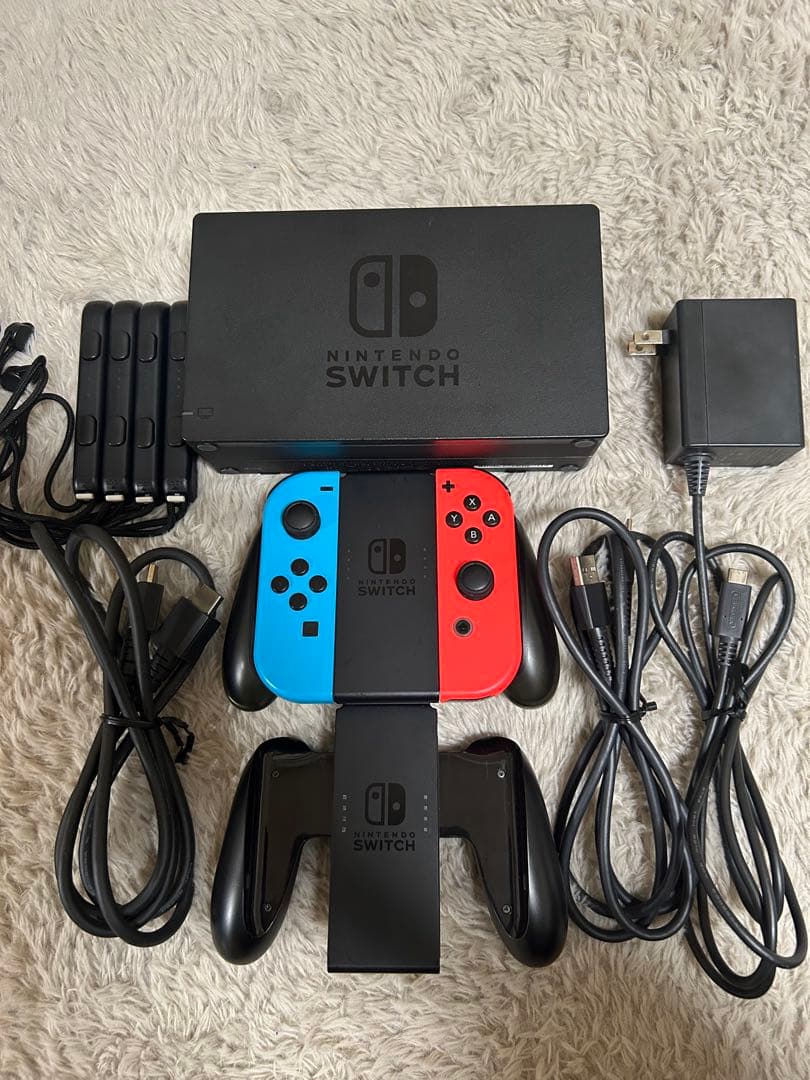 Nintendo Switch 本体+周辺機器セット　専用収納ケース付き