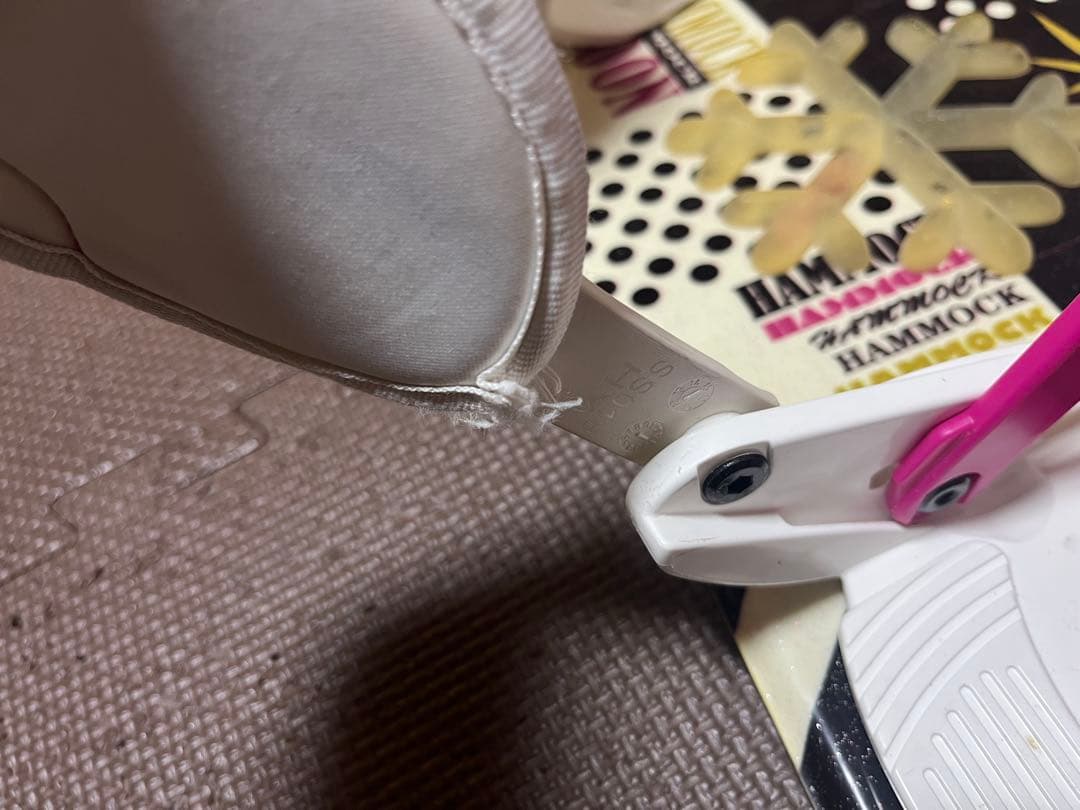 SPOON Hammock スノーボードビンディング ピンク　110