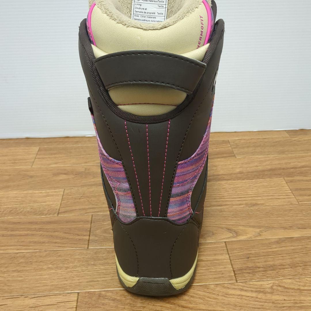 【美品】HEAD ZORA BOA ブーツ ブラウンピンク　24cm