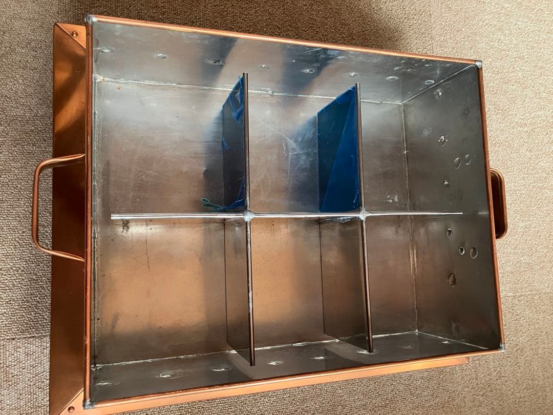 銅製 おでん釜　仕切り付き