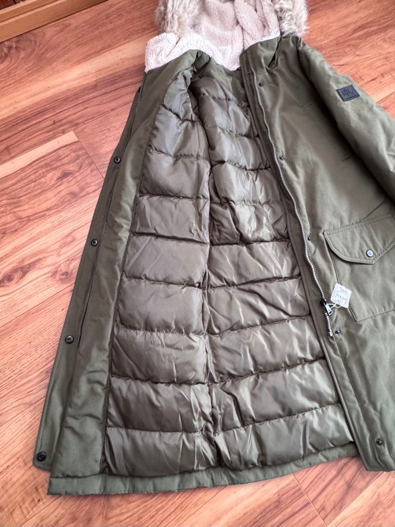 LAUREN ラルフローレン　ダウンジャケット　カーキ　米国購入　新品