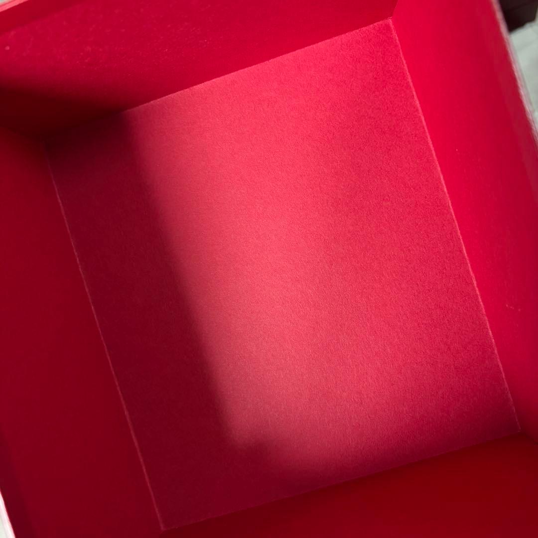 Cartier レッドレザーボックス