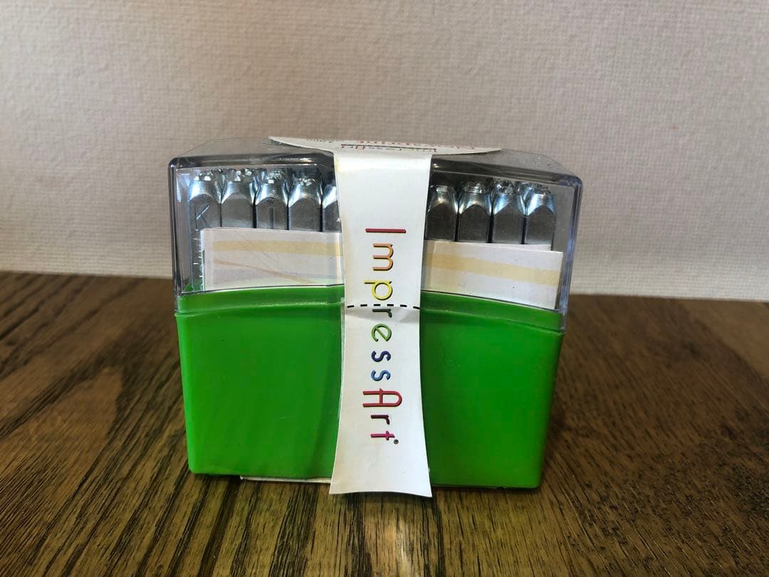 刻印　アルファベットスタンプ　彫刻　レザークラフト　革工芸