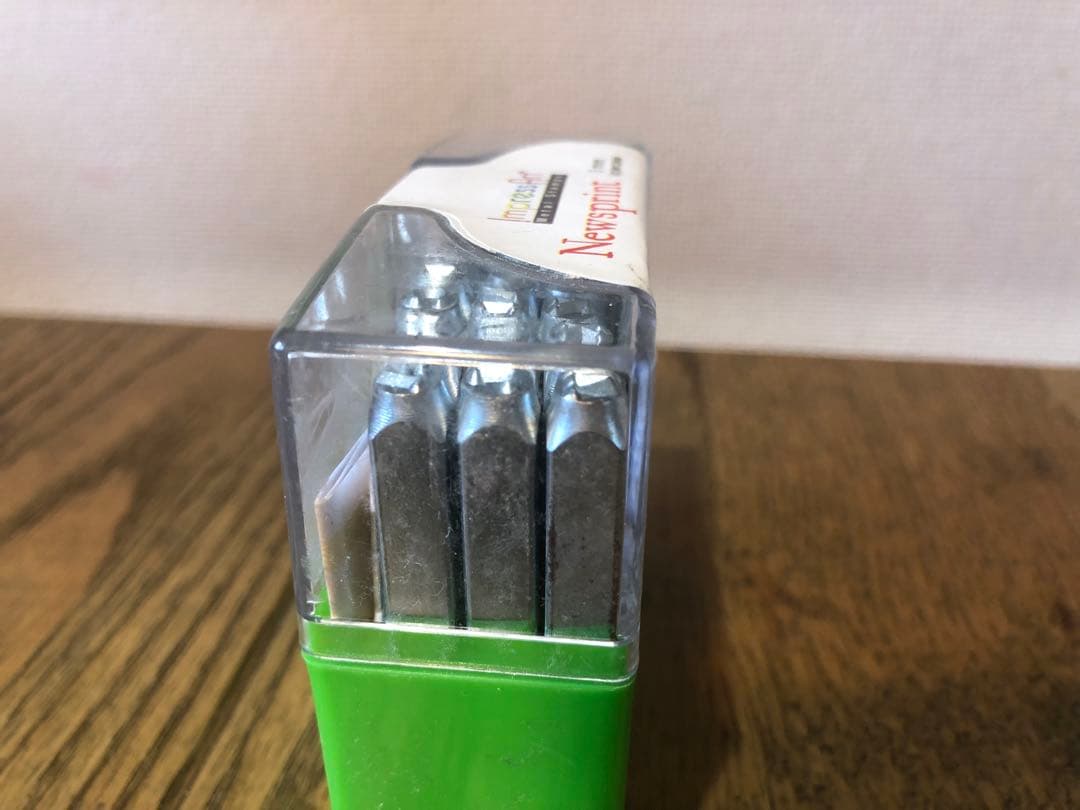 刻印　アルファベットスタンプ　彫刻　レザークラフト　革工芸