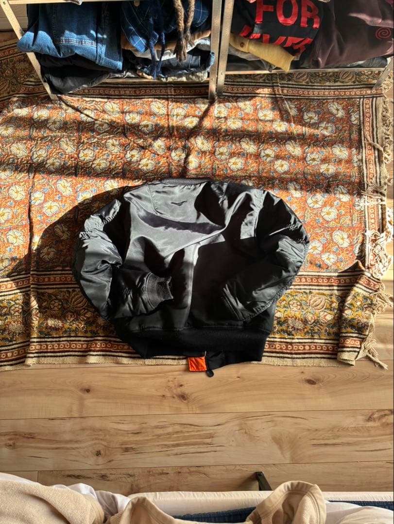 usa製 80sALPHAINDUSTRIES ma1 リバーシブル m