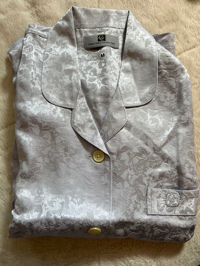 GUNZE シルクパジャマ　パジャマ　絹　絹100% Mサイズ　夏　まとめ買い❣️