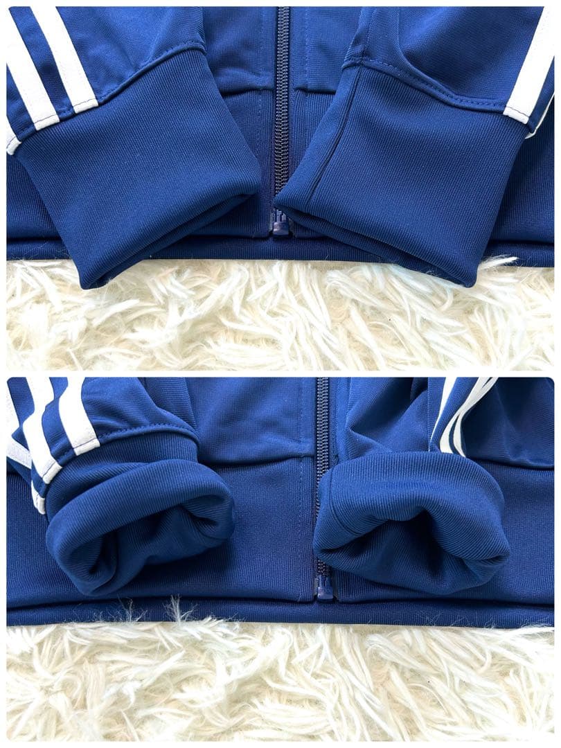 新品同様 アディダス ファイアーバード ハイネック トラックジャケット ネイビー