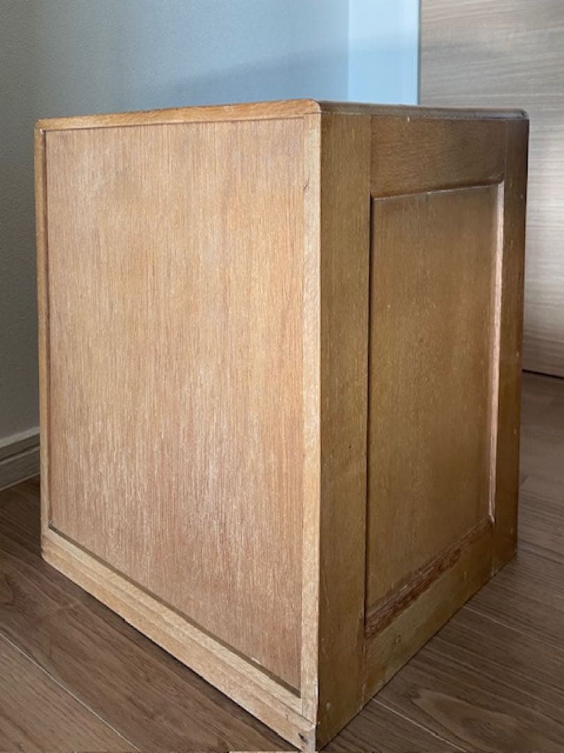 ★昭和レトロ 木製 5段　小引き出し 古道具　ヴィンテージ アンティーク