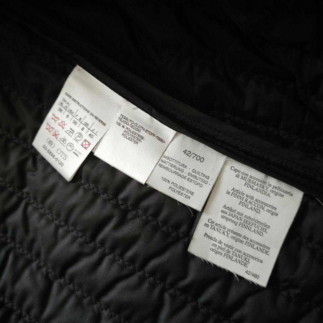 MaxMara【マックスマーラ】ロングコート3way チャコールグレー