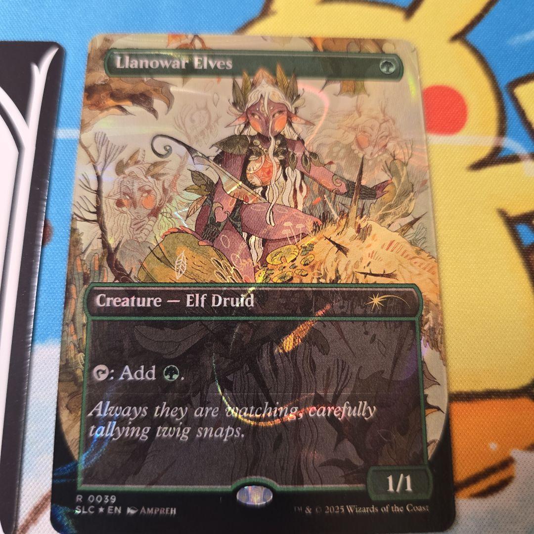 mtg フルアート ハローFOIL ラノワールのエルフ 英語版 slc