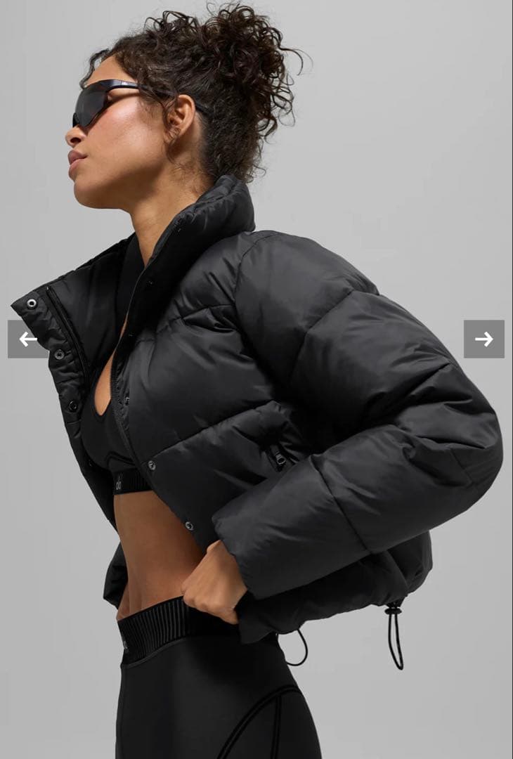 ナエ様 値札付新品 ニューヨーク購入 alo 1番人気ダウンジャケット