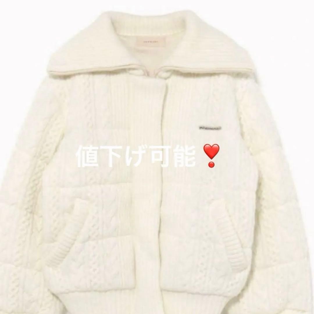 andmary Mary quilting knit jacket 本日限定