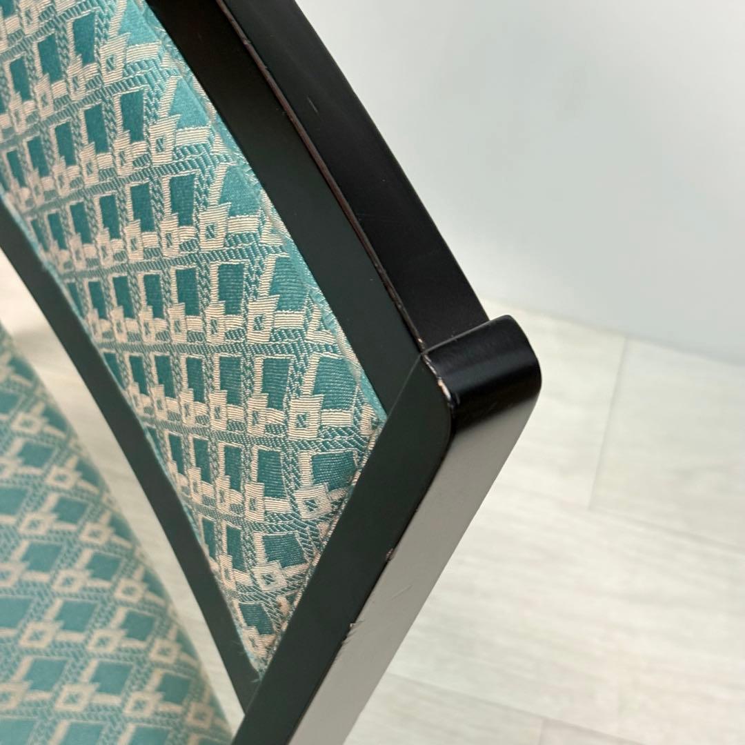 高脚座椅子　喜楽35 （スタッキング式） 座高350mm 和風　2脚セット