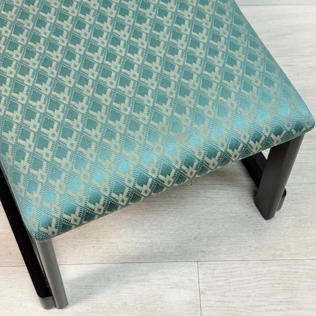 高脚座椅子　喜楽35 （スタッキング式） 座高350mm 和風　2脚セット