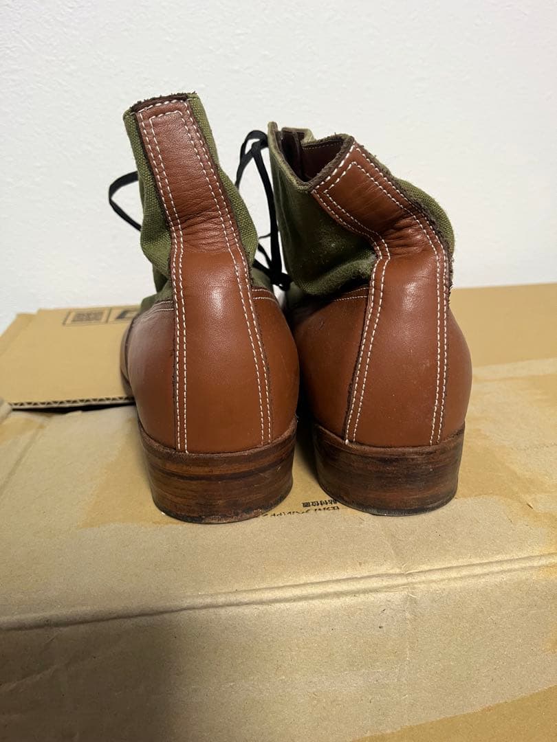 ドイツアフリカ軍団　DAK アンクルブーツ　約27.5cm