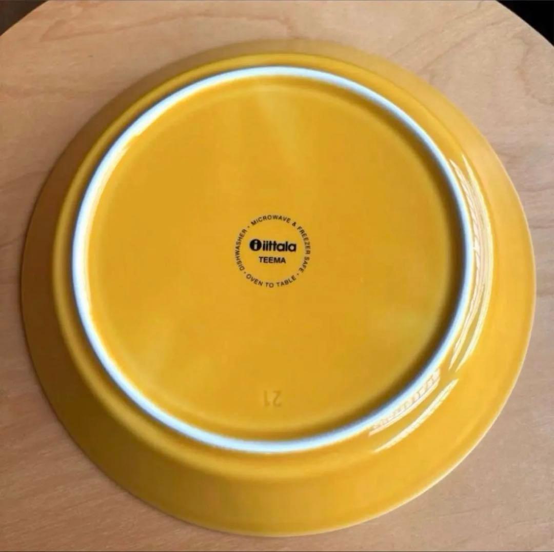 【訳あり】ティーマ ダークイエロー　ヴィンテージ　イッタラ　カイフランク