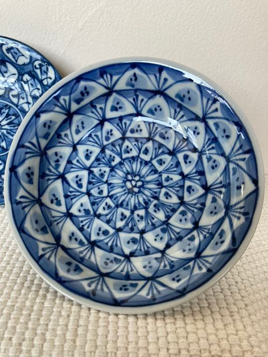 有田焼 与志郎窯 高台皿2種