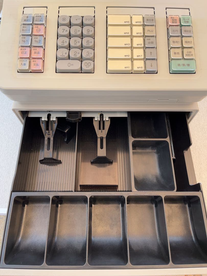 SHARP XE-A207W ホワイト レジスタ