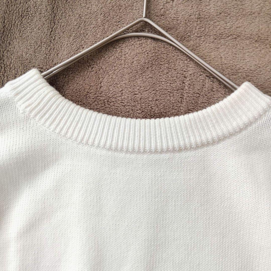 美品✨25SS EVERYDAY I LIKE. ベーシックニット コットン 白