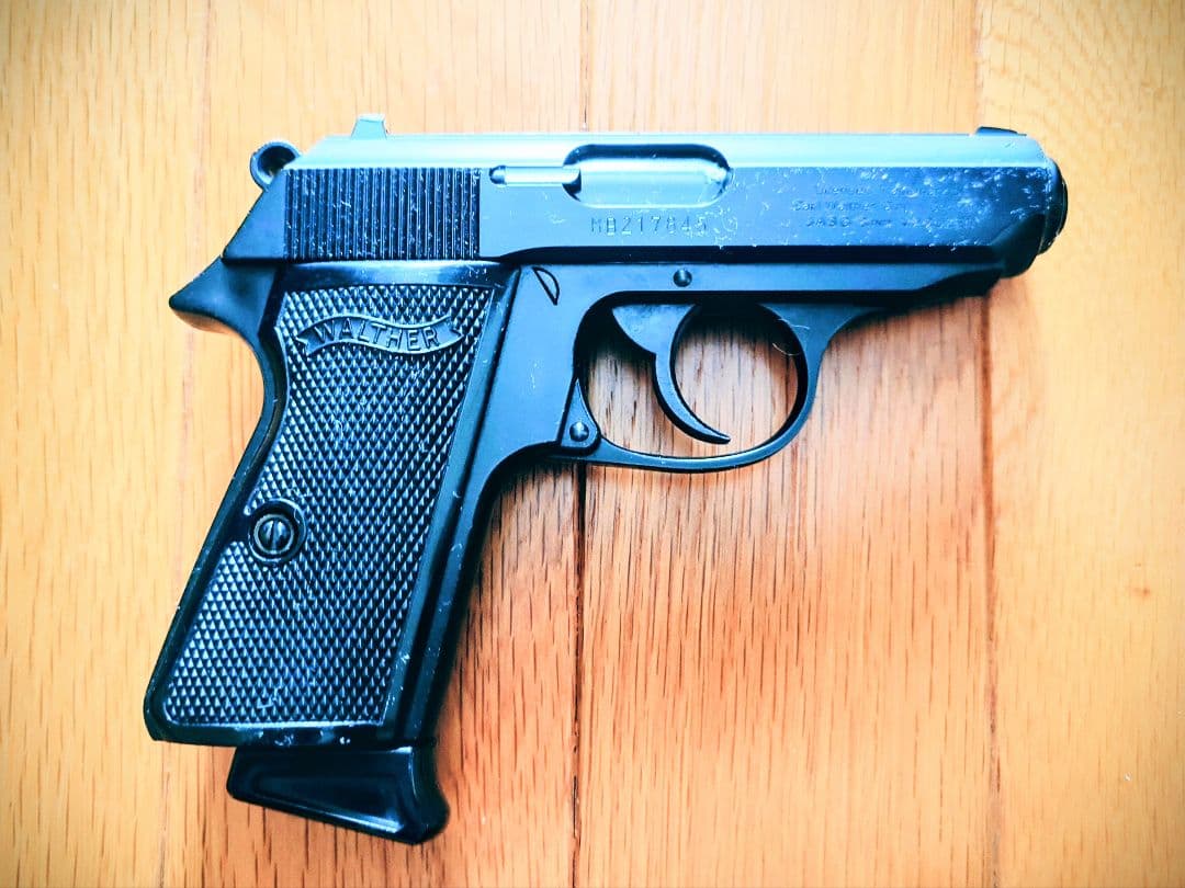 【美品】マルゼン　ワルサーニューPPK/S ブラックモデル (ジャンク？)