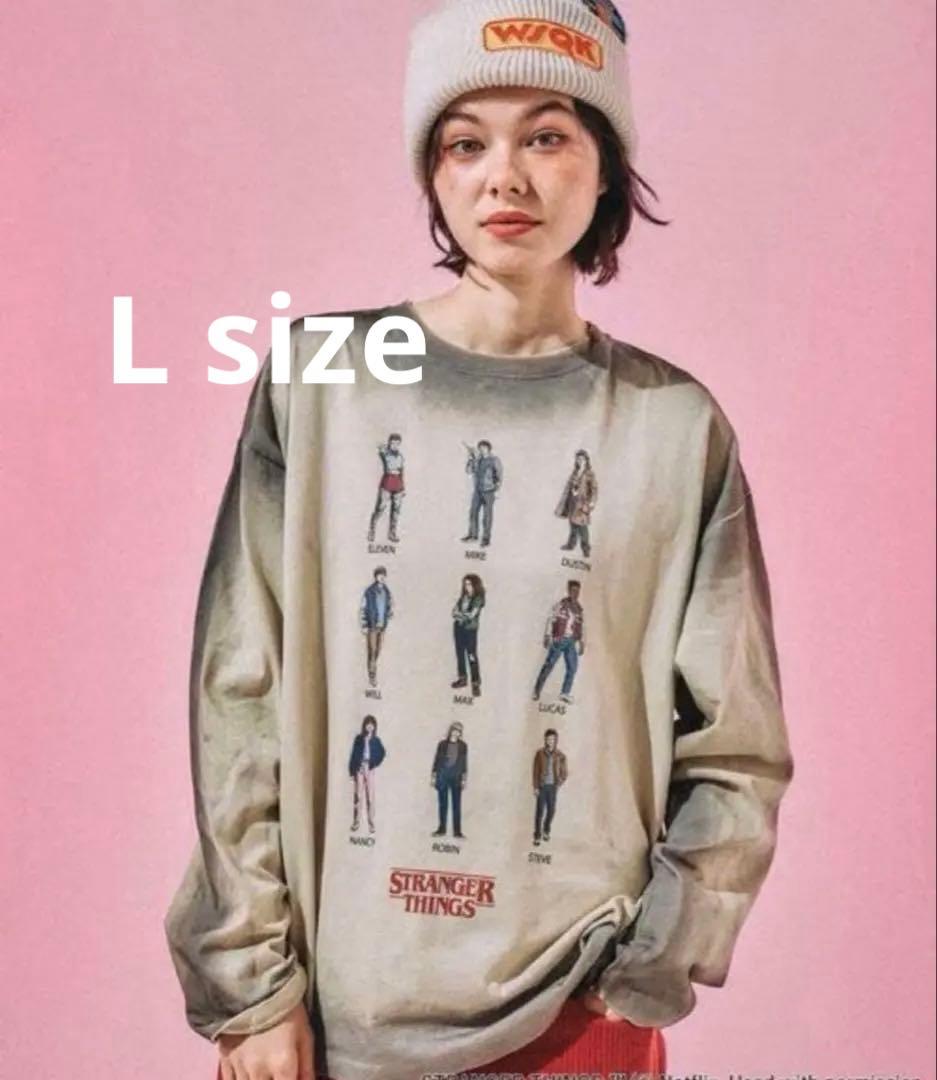 niko and…STRANGER THINGS スプレーアソートロングTシャツ