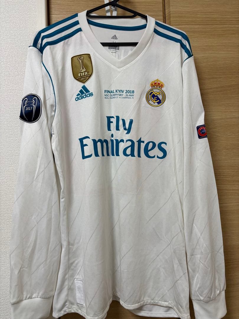 クリスティアーノ・ロナウド　レアル・マドリード17-18 ユニ新品タグ付き