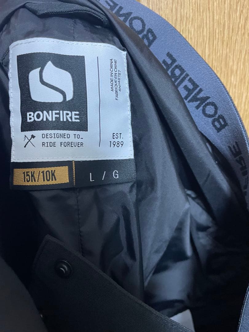 ボンファイヤー　スノーボードウェア　上下セット　サイズL