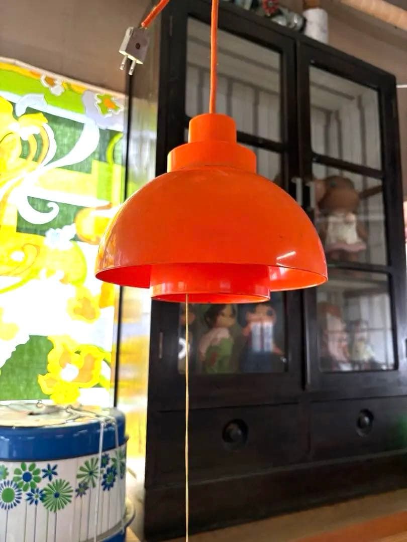 昭和レトロ　ミニソル　スペースエイジ　ミッドセンチュリー　北欧照明　デンマーク