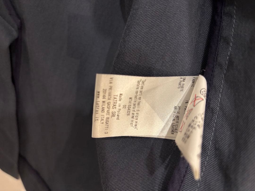 タトラス　TATRAS コート ネイビー　サイズ02