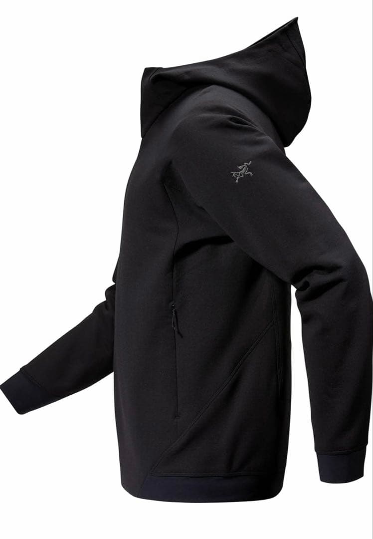 アークテリクス リセルフーディ メンズ サイズXS ブラック