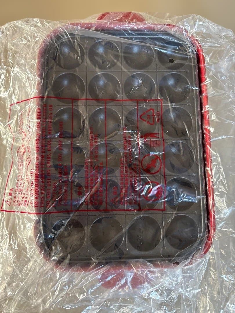 新品☆ブルーノ BRUNO コンパクトホットプレート 赤 パーティー調理