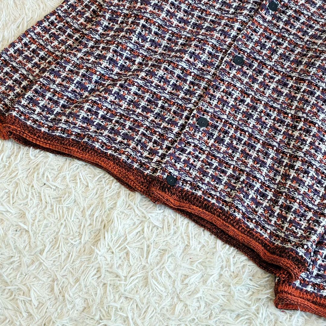 【美品】✨ メゾンスペシャル　ツイード　カーディガン