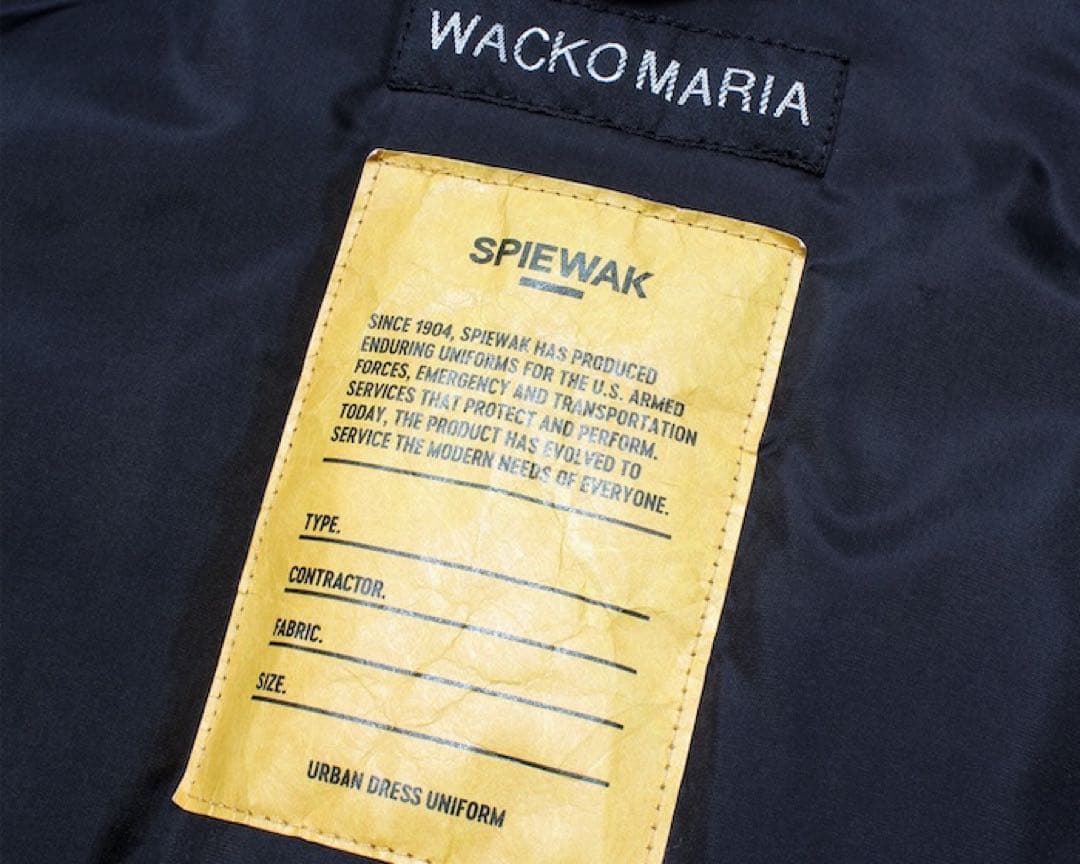 新品 WACKO MARIA × SPIEWAK 25AW フライト ジャケット