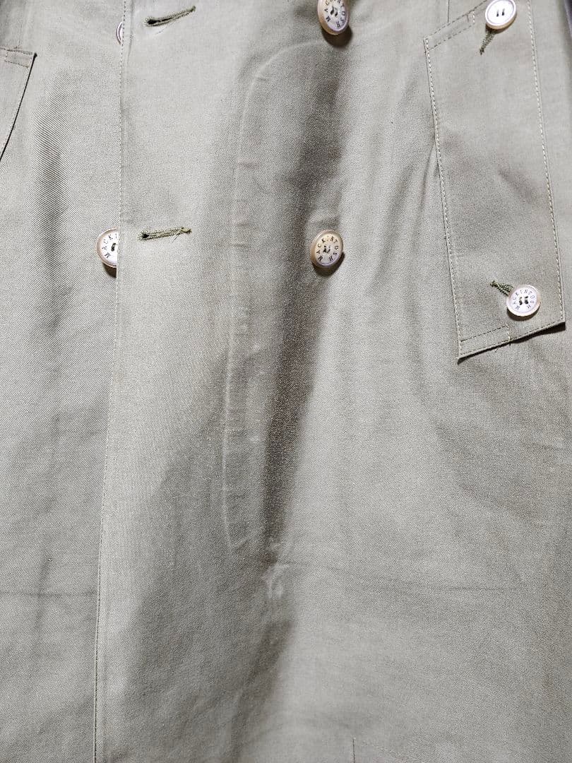 ロ*イ様 MACKINTOSH オリーブ色トレンチコート ダブルブレスト