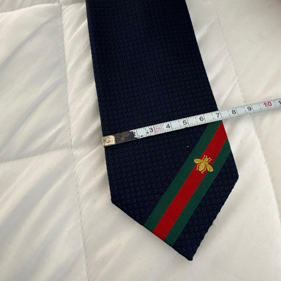 Gucci ネイビー ネクタイ