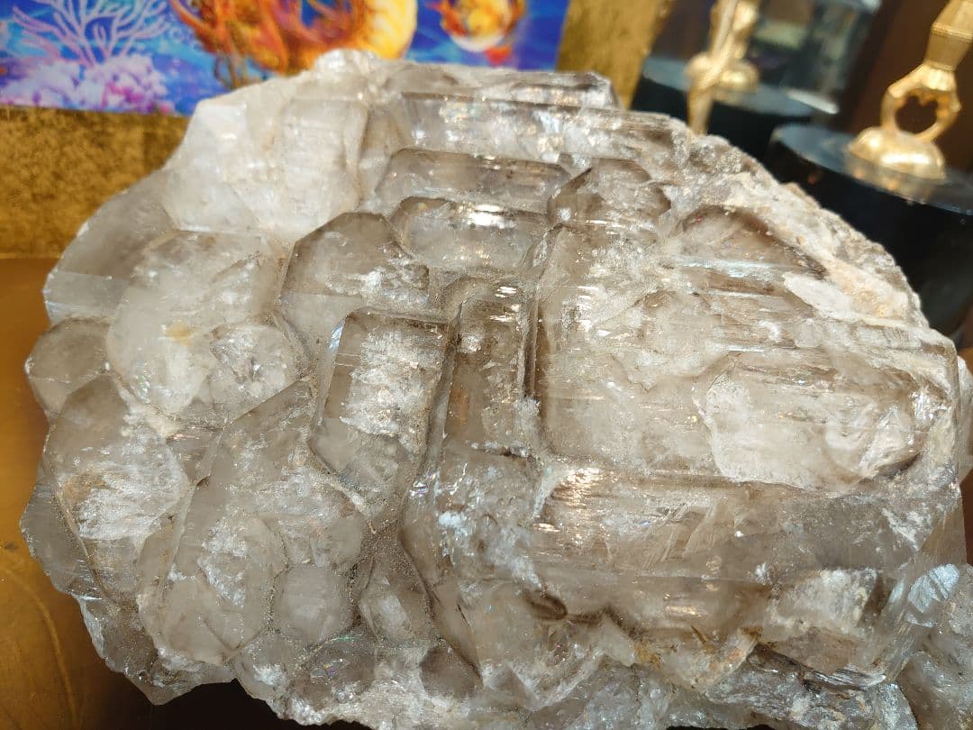 開運 水晶 クラスター 原石  珍品 6.1Kg  天然石 パワーストーン