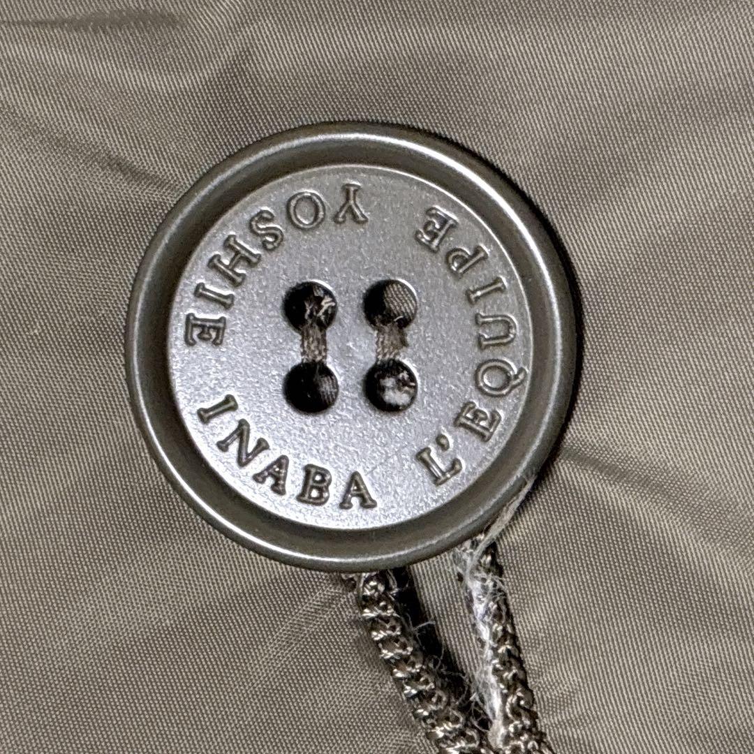 極美品　レキップ　イナバヨシエ　ショールカラー 　ダウンコート　38