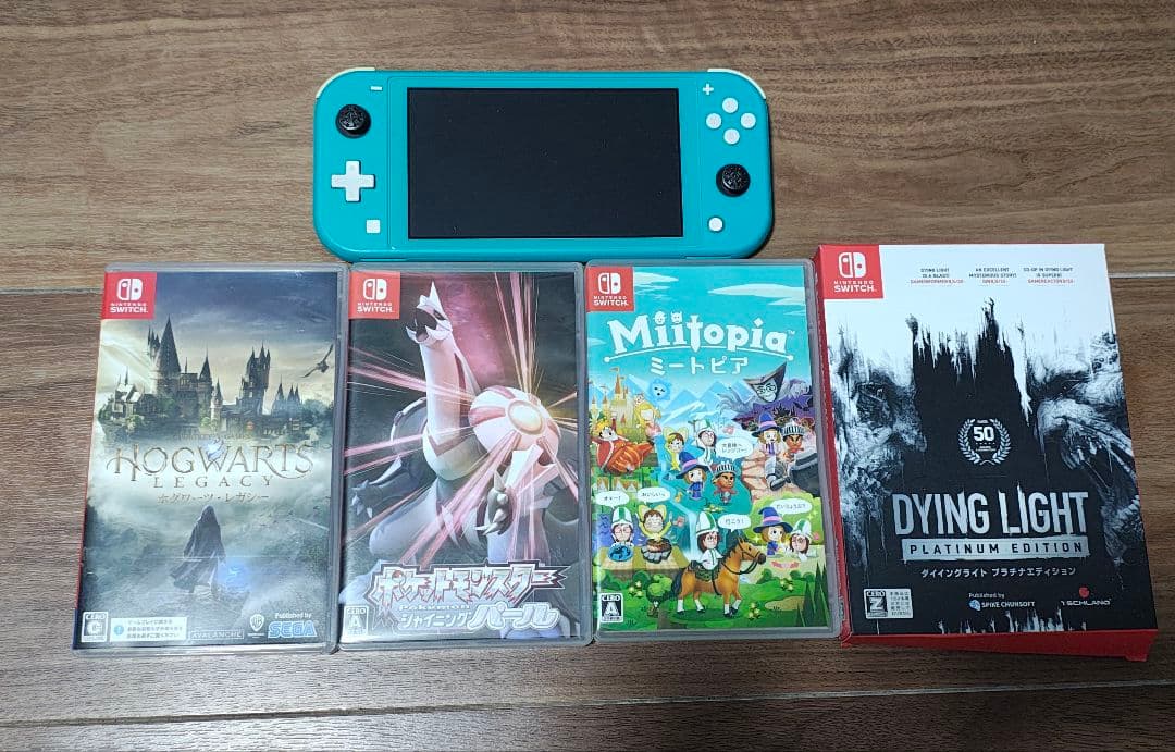 Nintendo Switch Lite ターコイズ + ゲーム4本セット