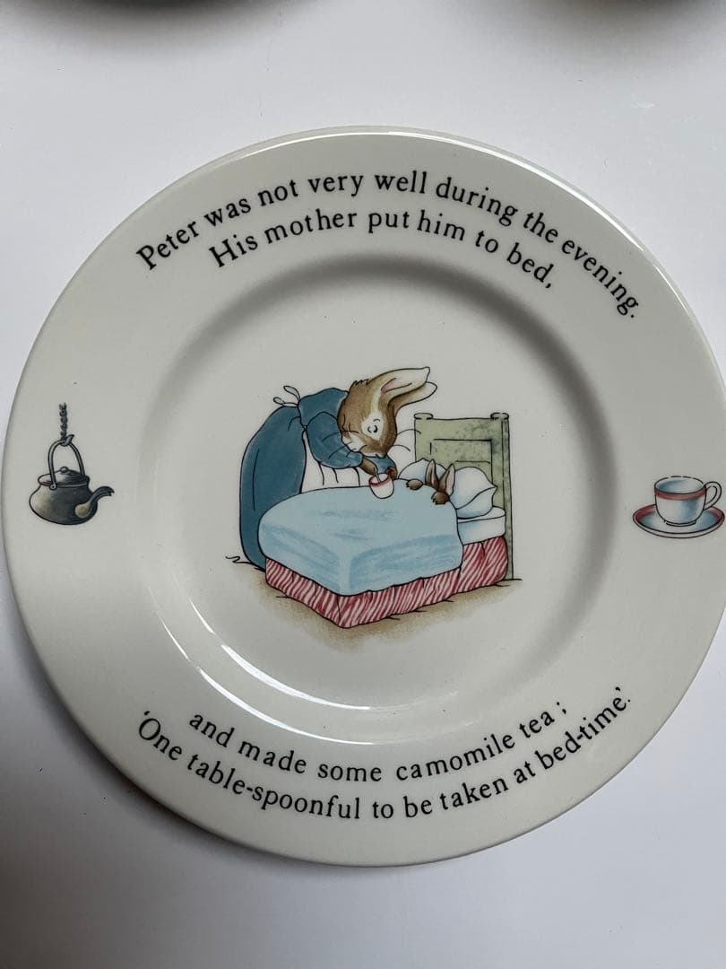 ウェッジウッド ピーターラビット　旧刻印（未使用品）英国製