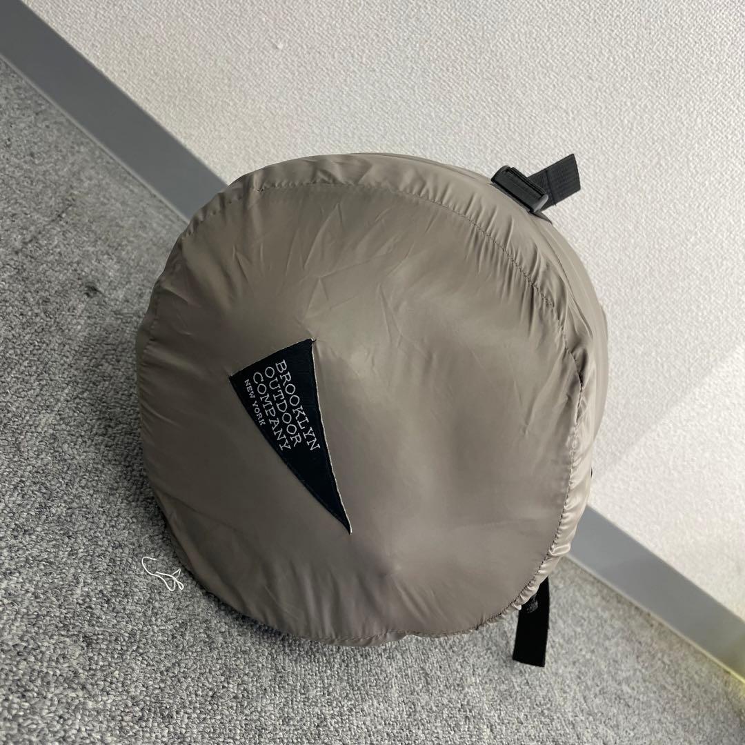 BrooklynOutdoorCampanyダウンシュラフ 800FP 900g
