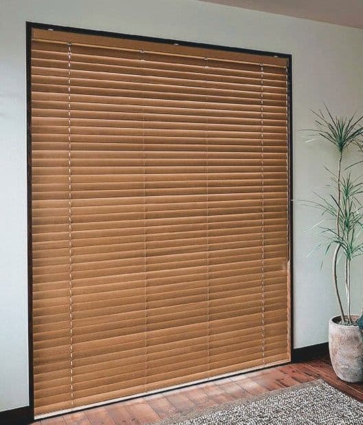 K*l様 木製 ブラインド RW-5012 ブラウン 1610X2210 日本製