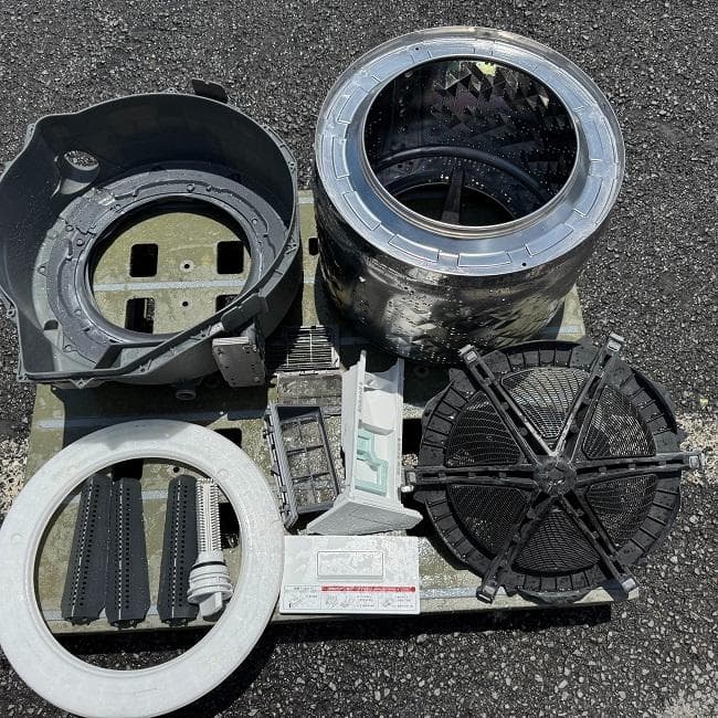 美品【 Panasonic 】パナソニック ドラム式洗濯機 NA-VX3900L