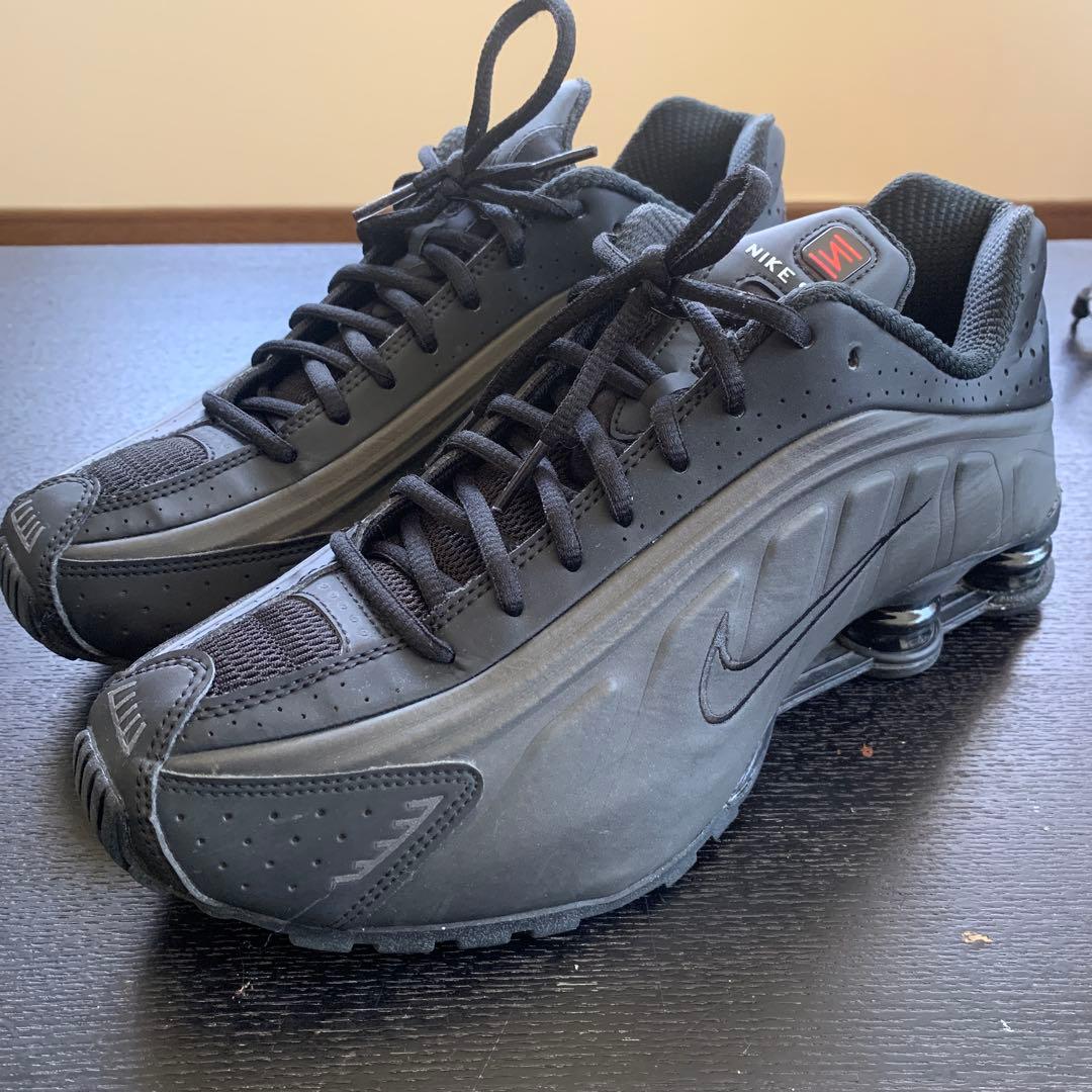 NIKE SHOX R4 ブラック 10 (UK)