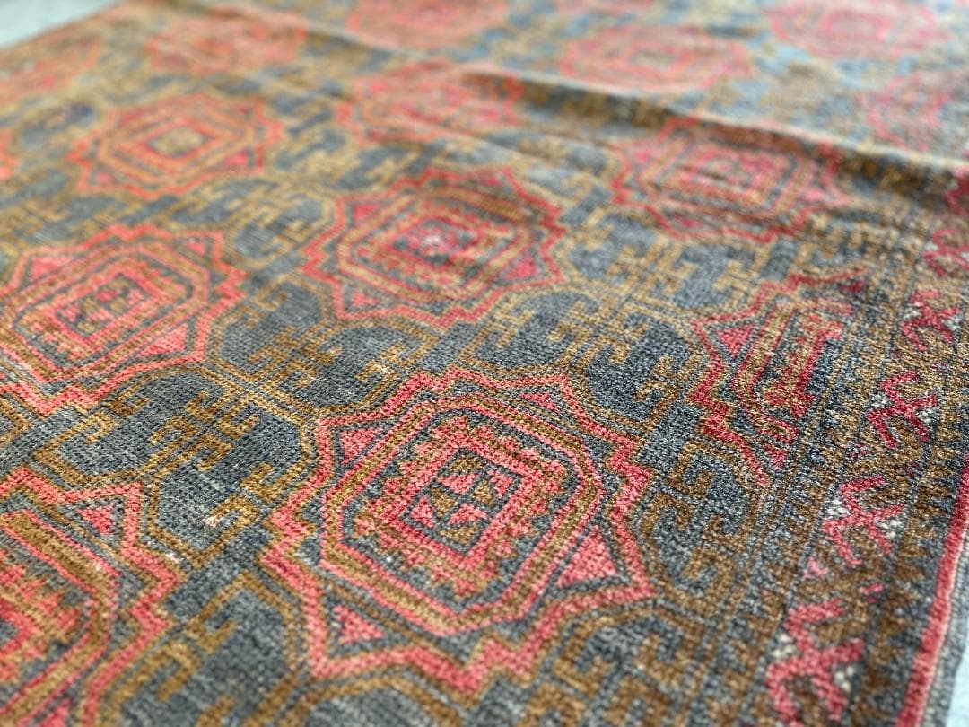 【60's Vintage rug】183×118cm　トルクメン族　アリホジャ