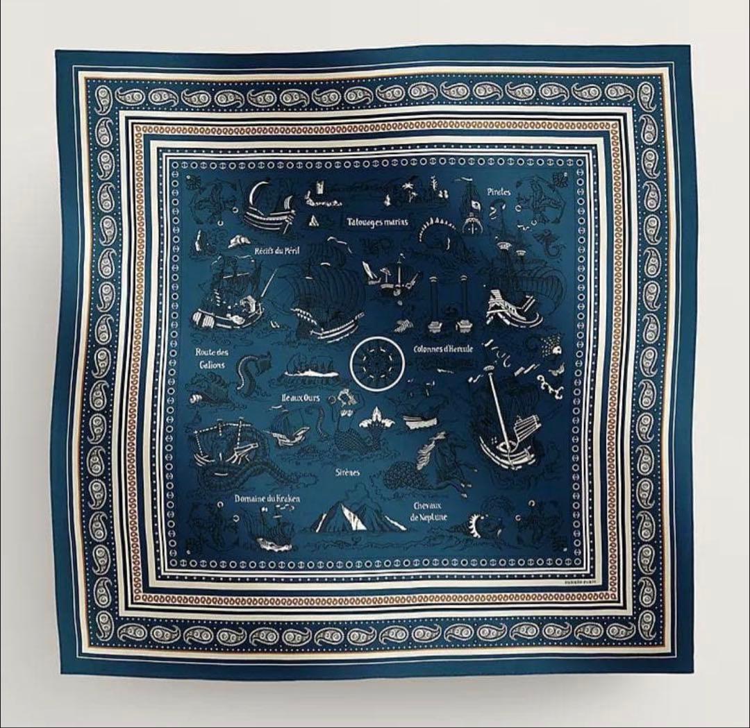 新品未使用　エルメス　カレジェアン　カシシル140