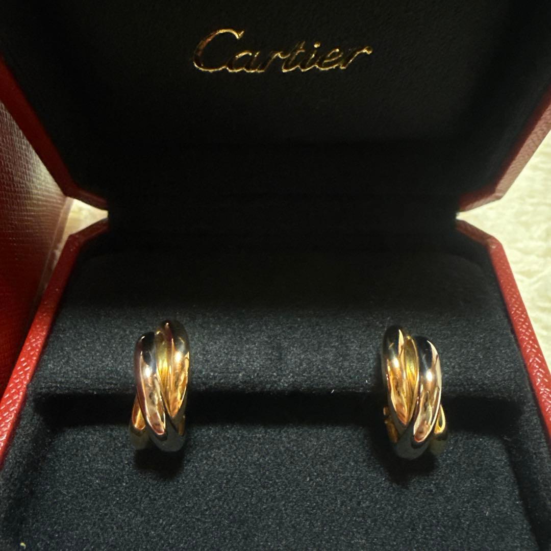Cartier カルティエ トリニティ ピアス クラシック