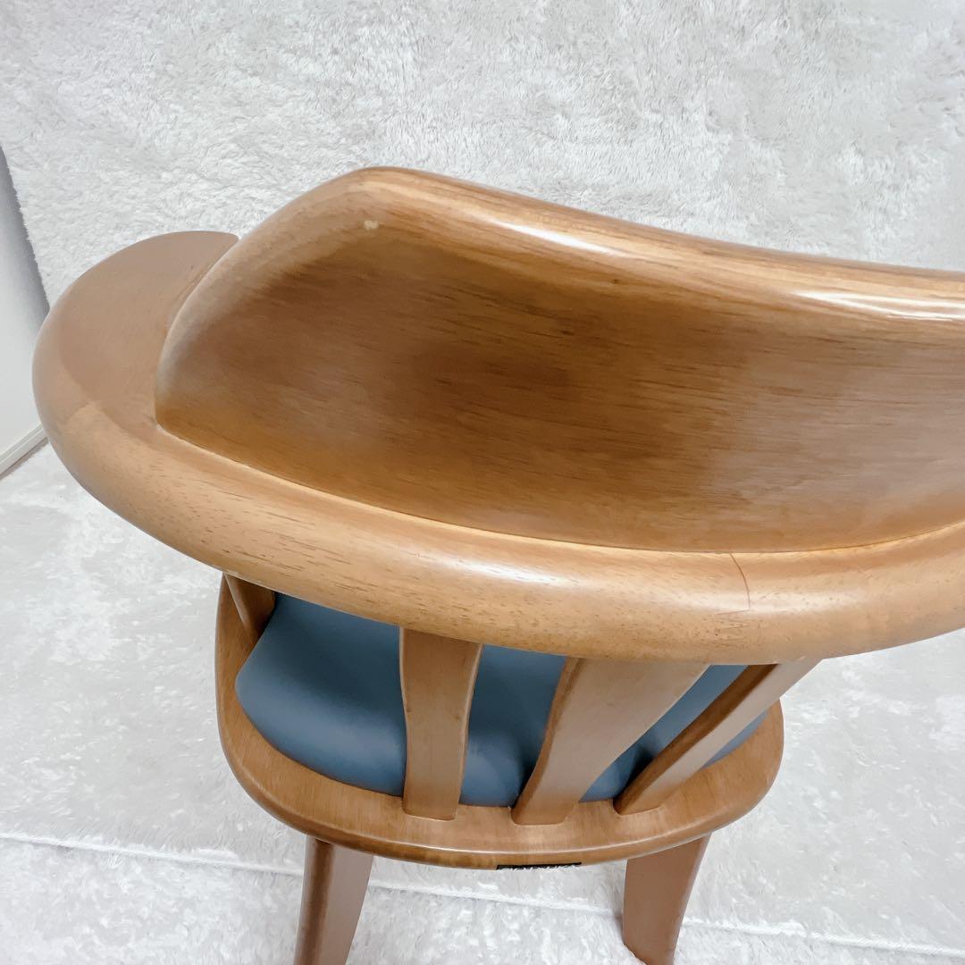 ヴィンテージ 大塚家具 ダイニングチェア 回転式 天然木