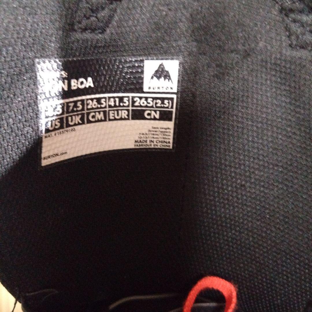 BURTON ION （バートン アイオン）黒26.5cm　箱、保証書有り